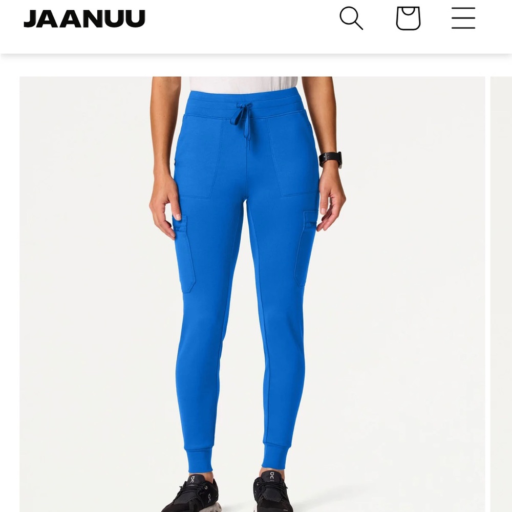 Jaanuu Kait 10-Pocket Skinny ULTRAsoft Scrub Jogger
